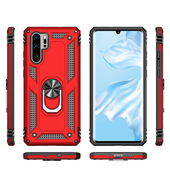 Armor Case for Huawei P30 Pro, Nox Case Ring, red