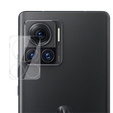 BENKS Kevlar Case for Motorola Edge 30 Ultra, for MagSafe, Carbon Fiber, transparent