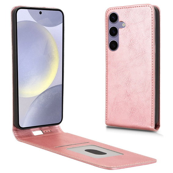 Flip case for Samsung Galaxy S25, Flip, pink