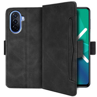 Flip case for Huawei Nova Y70 4G, Card Slot, black