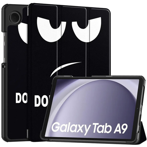 Case for Samsung Galaxy Tab A9, Smartcase, don't touch me