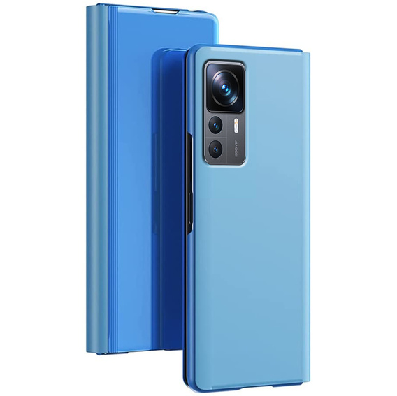 Case for Xiaomi 12T / 12T Pro, Clear View, blue