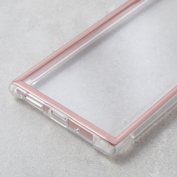 Case for Samsung Note 20 Ultra, Suritch Full Body, clear / rose gold