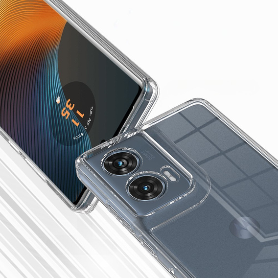 Case for Motorola Edge 50 Fusion, Fusion Hybrid, transparent