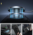 Armored case for iPhone 15 Pro Max, Dexnor CamProtect MagSafe, black (Two frames)