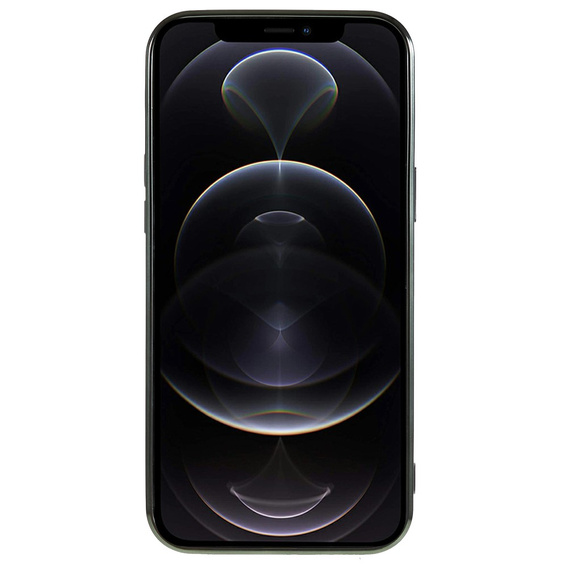 Case for iPhone 12 Pro, Electro MagSafe, green + Screen Glass