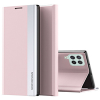 Flip case for Samsung Galaxy M33 5G, Side Magnetic, pink