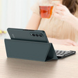 Case + keyboard Samsung Galaxy Z Fold4 5G, Carbon Fiber, black