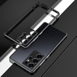 Case LUPHIE for Samsung Galaxy S25 Ultra, Armor Bumper, black