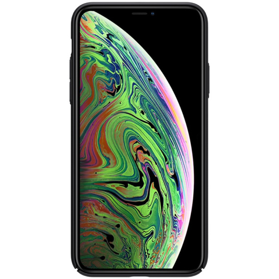 NILLKIN Case for iPhone 11, Super Frosted Shield Case, black
