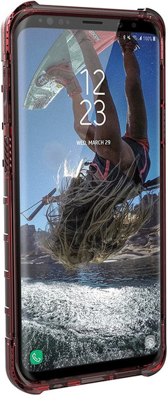Case Urban Armor Gear for Samsung Galaxy S9+ Plus, Plyo, red