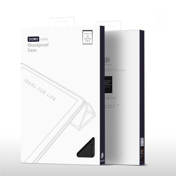 Case for Samsung Galaxy Tab S10 Ultra, Dux Ducis Domo, black