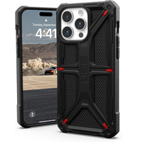 Case Urban Armor Gear for iPhone 15 Pro Max, Monarch, Kevlar black