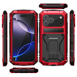 R-JUST case with stand and built-in glass for iPhone 17 Pro