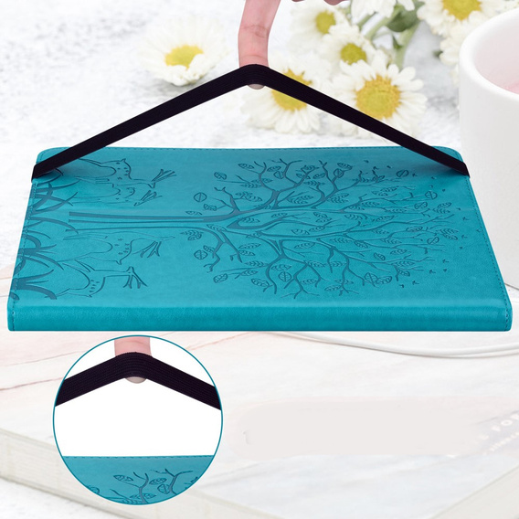Flap case for Realme Pad 10.4, tree, blue
