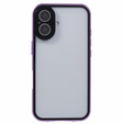 Case for iPhone 16, Magnetic Dual Glass, purple