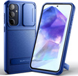 Case for Samsung Galaxy A55 5G, Suritch Kickstand, blue