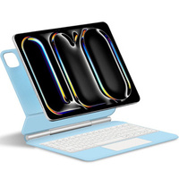 Keyboard Case for iPad Pro 13" 2024, Magnetic Keyboard Touchpad, blue
