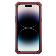 Armored case for iPhone 14 Pro Max, Dexnor Full Body, red