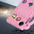 Children's case for Xiaomi Redmi Pad SE 8.7", Cute Patterns, with stand, pink