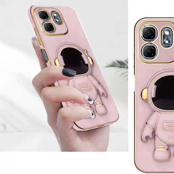 Case for Infinix Hot 50i 4G, Astronaut, pink