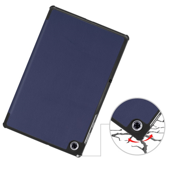 Case for Lenovo Tab M10 Plus TB-X606F, Smartcase, dark blue