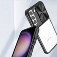 Case for Samsung Galaxy S23 Plus, Slide Camera, black