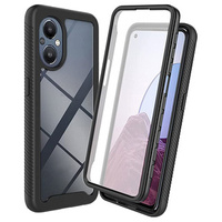 Case for Oppo Reno7 Lite, Shockproof, with film, blue