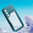 Waterproof case for Samsung Galaxy S24, Redpepper, for MagSafe, blue