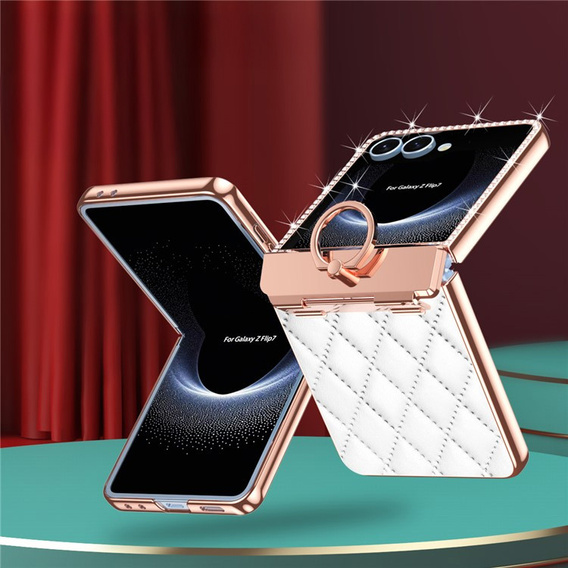 Case with glass for Samsung Galaxy Z Flip7 5G