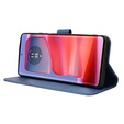Flip case for Motorola Edge 50 Pro, Wallet Smart Magnet, blue