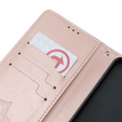 Flip case for Xiaomi Poco X6 Pro 5G, Mandala, pink rose gold