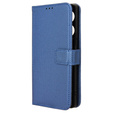 Flip case for Infinix Note 40 Pro, Wallet Smart Magnet, blue