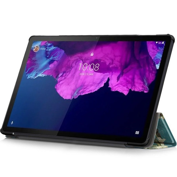 Case for Lenovo Tab P11 TB-J606F, Smartcase, sakura