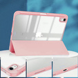 Case for iPad 10.9 2022 10 Gen, Smartcase Hybrid, with stylus space, pink