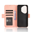 Flip case for Honor 400 Pro 5G, Card Slot, pink
