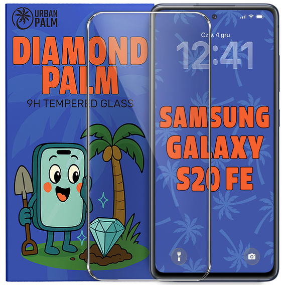 Diamond Palm Tempered Glass for Samsung Galaxy S20 FE