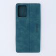 Case for Motorola Moto G53, ERBORD Vintage, wallet with flap, blue