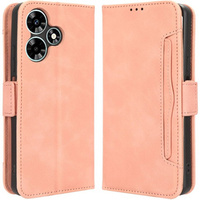Flip case for Infinix Hot 30i, Card Slot, pink