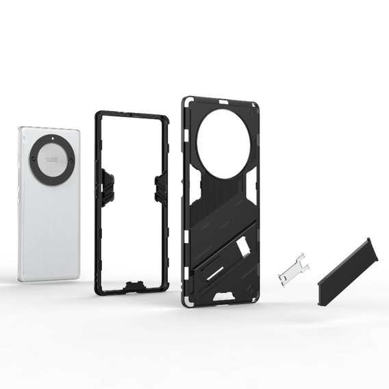Case for Honor Magic 5 Lite, Military kickstand, green