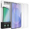 2x Tempered Glass ERBORD 9H Hard Glass for phone screen for Samsung Galaxy S25 Edge