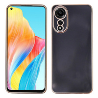 Case for Oppo A78 4G, Glamour CamShield, black