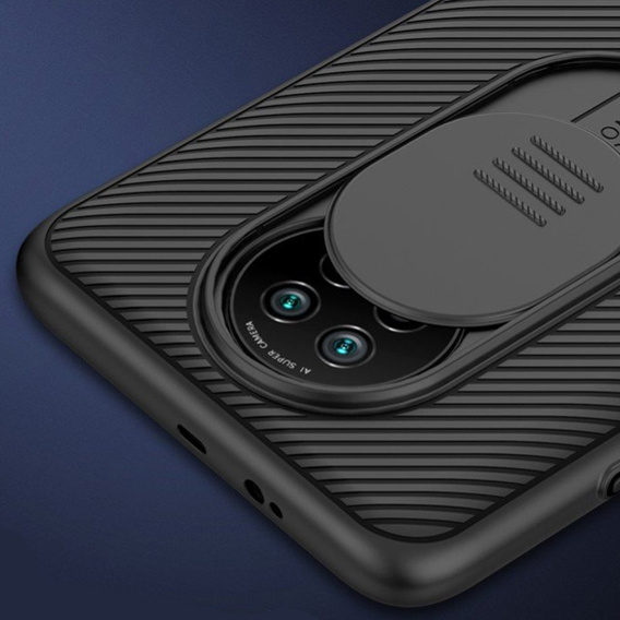 Case for Xiaomi Redmi Note 9T 5G, Armored Nillkin, CamShield Pro, black