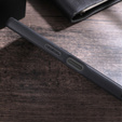 Case for Sony Xperia 1 V, Leather Hybrid MagSafe, black
