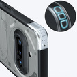 Case for Nothing Phone 3A, Fusion Hybrid, transparent / black