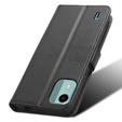 Flip case for Nokia C12 4G, Wallet Smart Magnet, black
