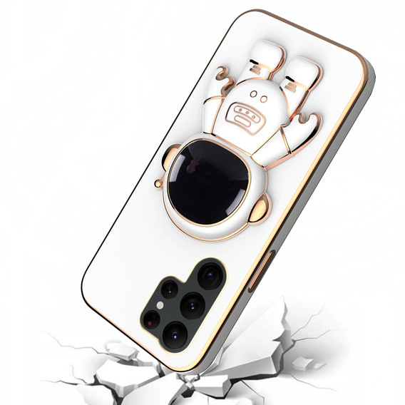 Case for Samsung Galaxy S22 Ultra, Astronaut, white
