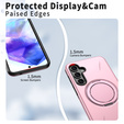 MagSafe case with stand for Samsung Galaxy A57 5G, pink