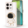 Case for Xiaomi Redmi Note 13 Pro 5G, Astronaut, white + 9H Tempered Glass
