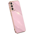Case for Samsung Galaxy M55 5G, Glamour CamShield, purple
